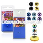 mgtb4 fake illusion body jewelry anodized surgical steel 316l nose