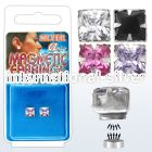 mgzq6m fake illusion body jewelry silver 925 ear lobe