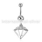 msd575 belly rings surgical steel 316l belly button