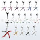 msd643 belly rings surgical steel 316l belly button