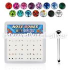 nb6mx nose bone silver 925 