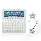 nbsarbxc nose bone silver 925 nose