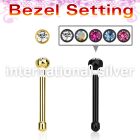 nbsbt20 nose bone anodized surgical steel 316l nose