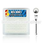 nbsv1bx nose bone silver 925 nose