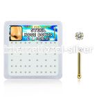 nbtz15xc surgical steel nose bones nose  piercing