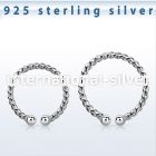 nca 925 silver nose bones nose piercing