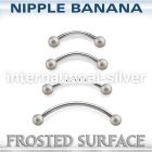 npbnfo4 surgical steel curved barbell 4mm