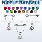 npdl12 straight barbells surgical steel 316l nipple