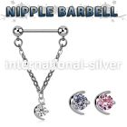 npdl2 straight barbells surgical steel 316l nipple
