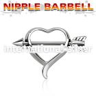 npsh12 straight barbells surgical steel 316l nipple