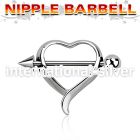 npsh13 straight barbells surgical steel 316l nipple