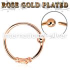 nr15rs nose hoop silver 925 nose