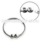 nr33 nose hoop silver 925 nose