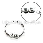 nrs33 nose hoop silver 925 nose
