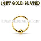 ns05rg nose hoop silver 925 nose