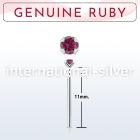 nypge5 bend it to fit nose studs silver 925 nose