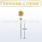 nypge6 bend it to fit nose studs silver 925 nose