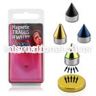 pktg4 fake illusion body jewelry anodized surgical steel 316l belly button