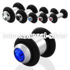 plc plugs gauges surgical steel 316l ear lobe