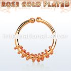 rssep12a fake illusion body jewelry silver 925 septum