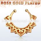 rssepd11 fake illusion body jewelry silver 925 septum