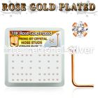 rssp14xc l shape nose studs silver 925 nose