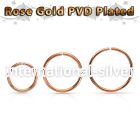 seltt20 seamless segment rings anodized surgical steel 316l nose