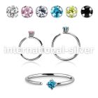 selz20 surgical steel seamless and segment rings nose  piercing