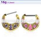 sepi16 straight barbells surgical steel 316l septum