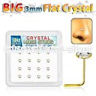 sfbrg16c l shape nose studs silver 925 nose