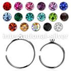 snr2 fake illusion body jewelry surgical steel 316l nose