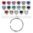 snr3 fake illusion hoops surgical steel 316l nose