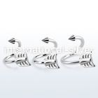 sp16aw spirals twisters surgical steel 316l eyebrow