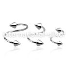 sp20cn spirals twisters surgical steel 316l eyebrow