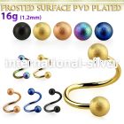 spetfo4 spirals twisters anodized surgical steel 316l eyebrow