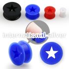 stsi plugs gauges silicon body jewelry ear lobe