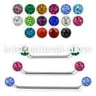 subbf5 surface piercing surgical steel 316l surface piercings