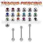 trg44 surgical steel barbells tragus piercing