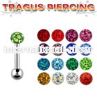 trg7 straight barbells surgical steel 316l tragus