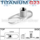 tsa3 dermals titanium g23 implant grade belly button