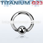 ubcr8 hoops captive rings titanium g23 implant grade ear lobe