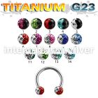ucbfr3e horseshoes titanium g23 implant grade belly button