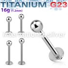 ulbb3 labrets lip rings titanium g23 implant grade labrets chin