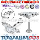 ulbin6 titanium labret internal threading 3 cz