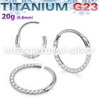 usgshss11 titanium hinged segment hoop side cnc cz