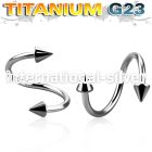 uspecn spirals twisters titanium g23 implant grade eyebrow