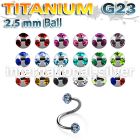 uspemj25 spirals twisters titanium g23 implant grade eyebrow