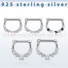 vsepl14 straight barbells silver 925 septum