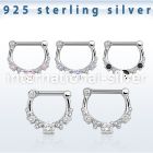 vsepl16 straight barbells silver 925 septum