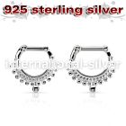 vsepm14 straight barbells silver 925 septum